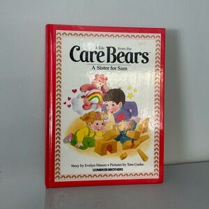 Vintage Care Bears Book: A Sister for Sam